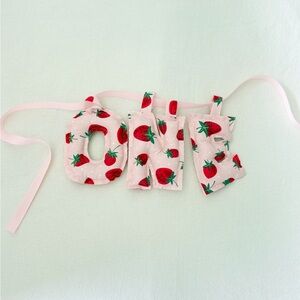 Colorful ONE Birthday Banner